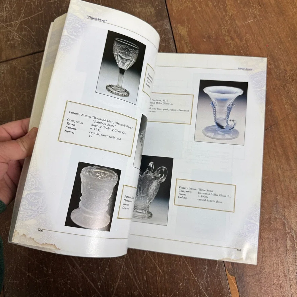 Florence's Glassware Pattern‎ Identification Guide Book Volume IV 1900-1960s